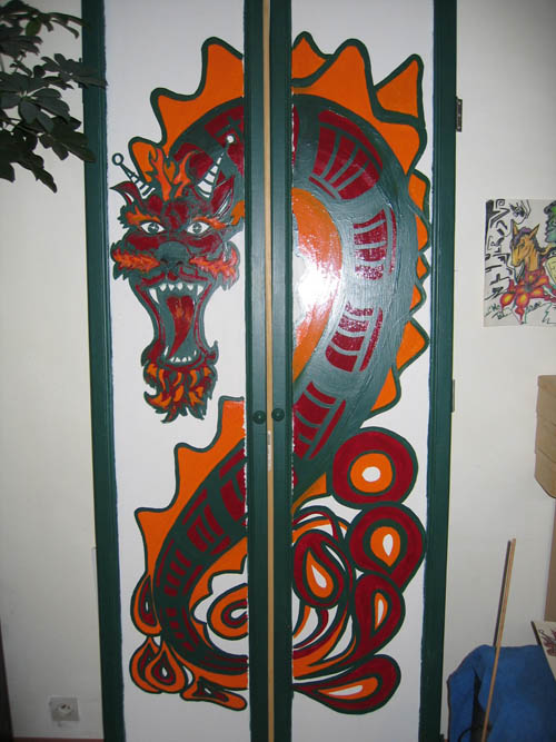 dragon placard